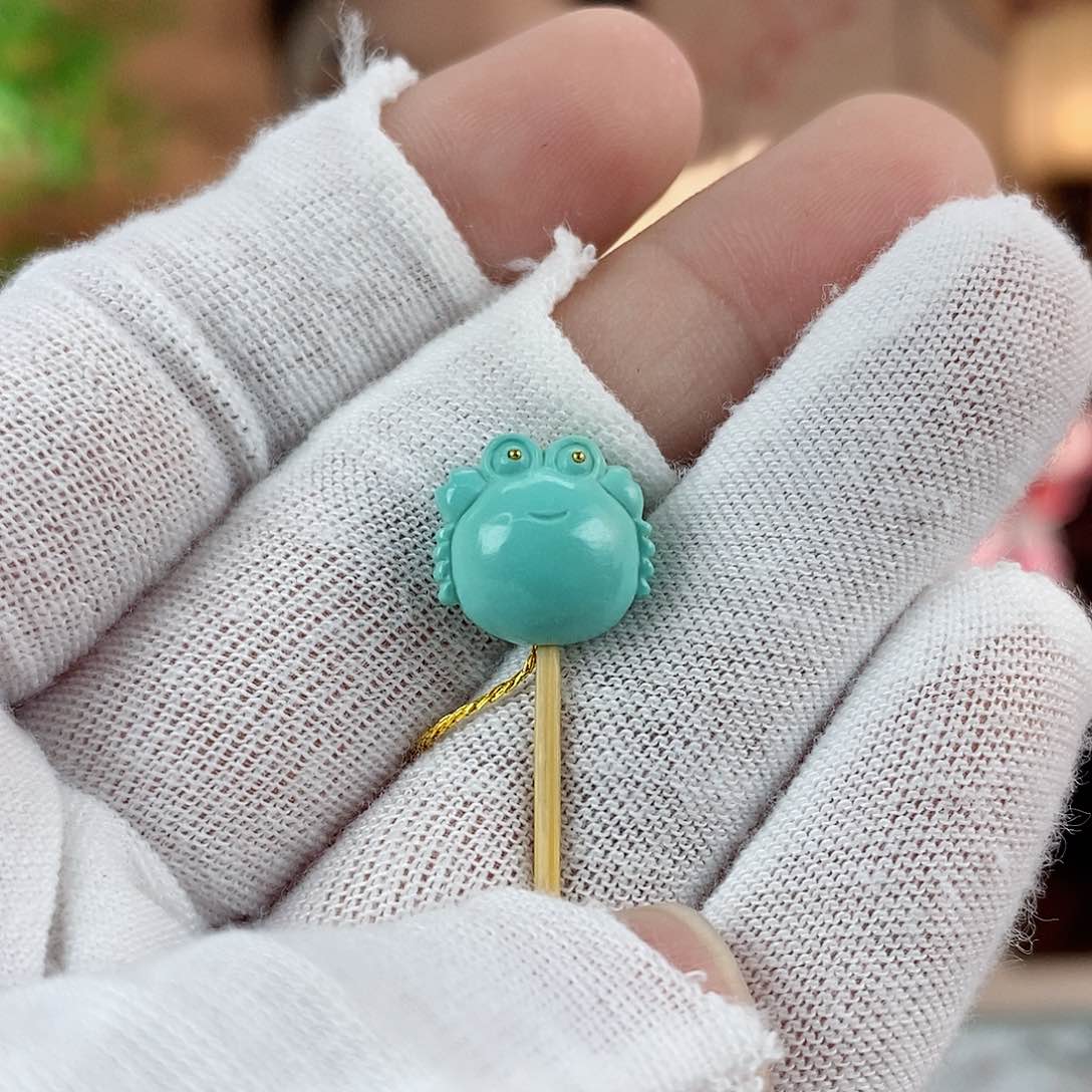 绿松石珠宝奇石未镶嵌