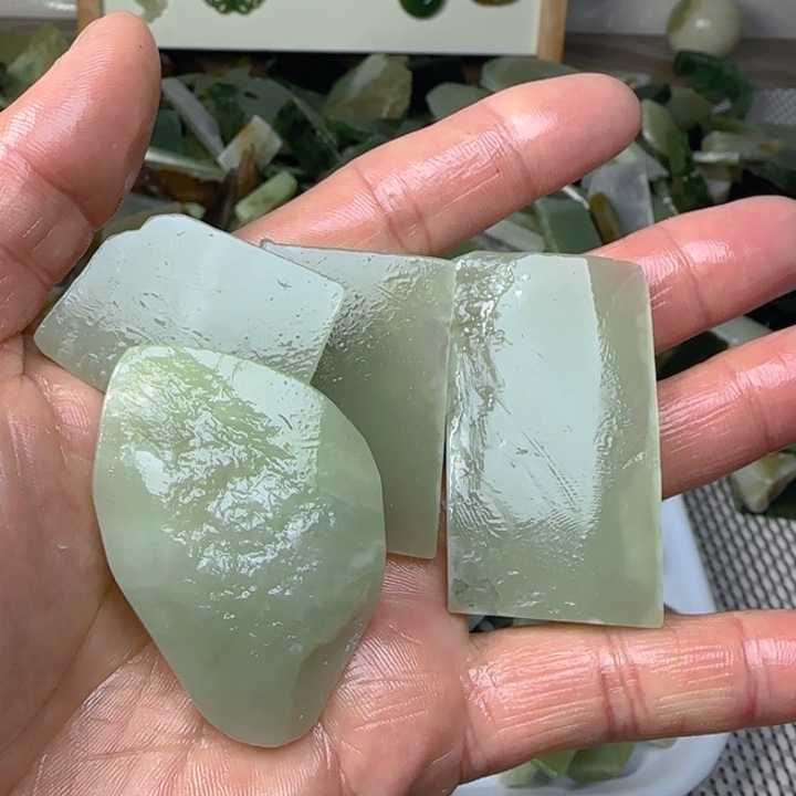 未镶嵌和田玉珠宝半成品