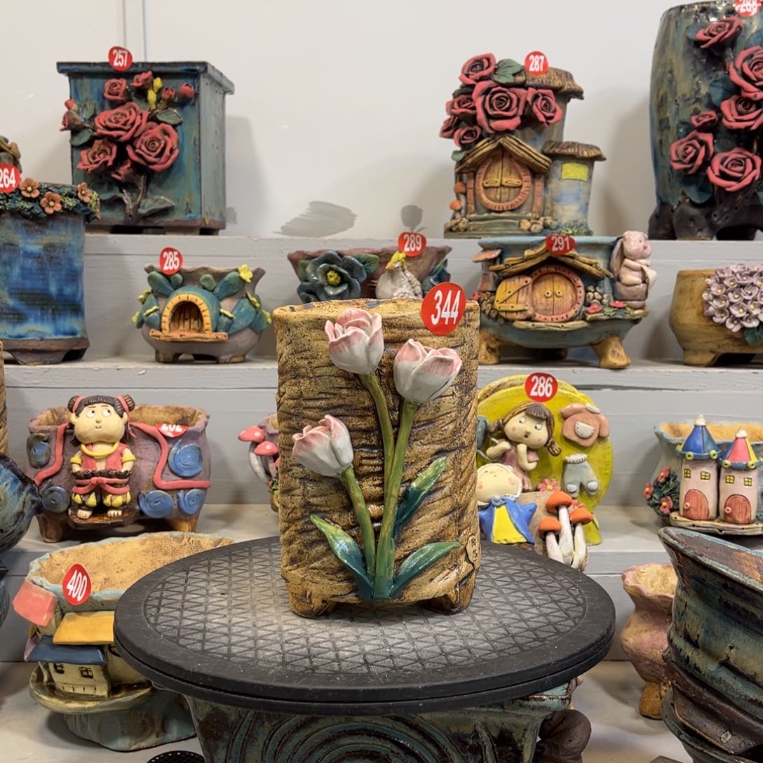 344 号陶然花器厂家直销