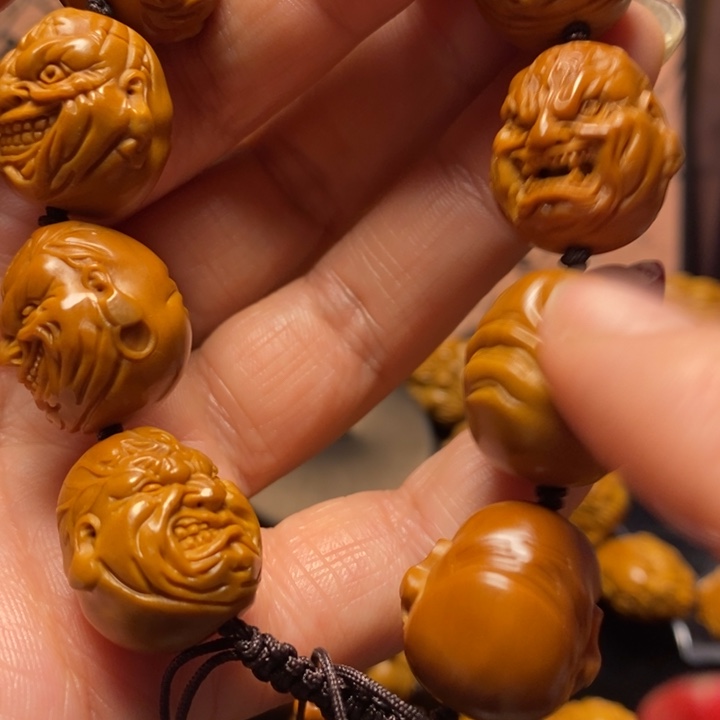 橄榄核手串/手链阿*恶僧手串