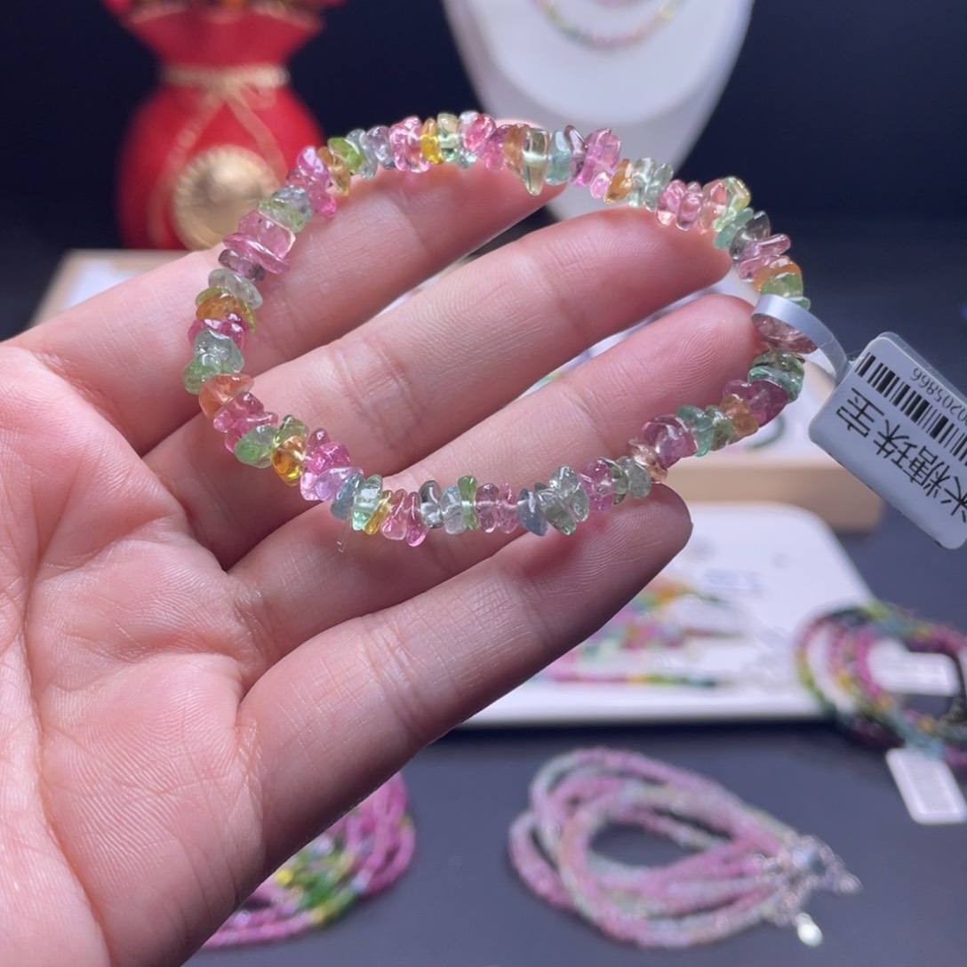 手串未镶嵌碧玺A2碧玺手链