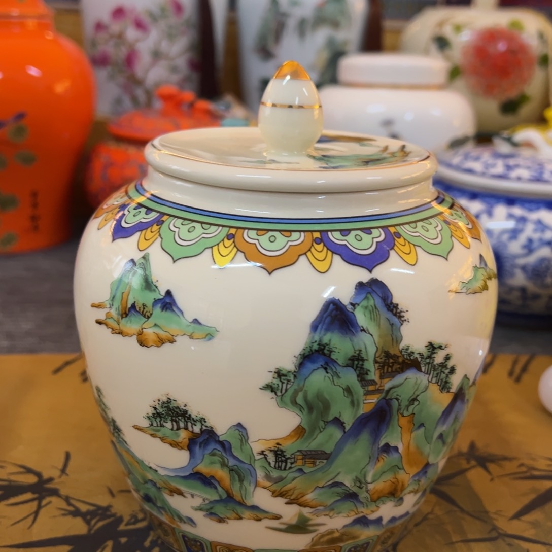 高端款家用茶叶罐