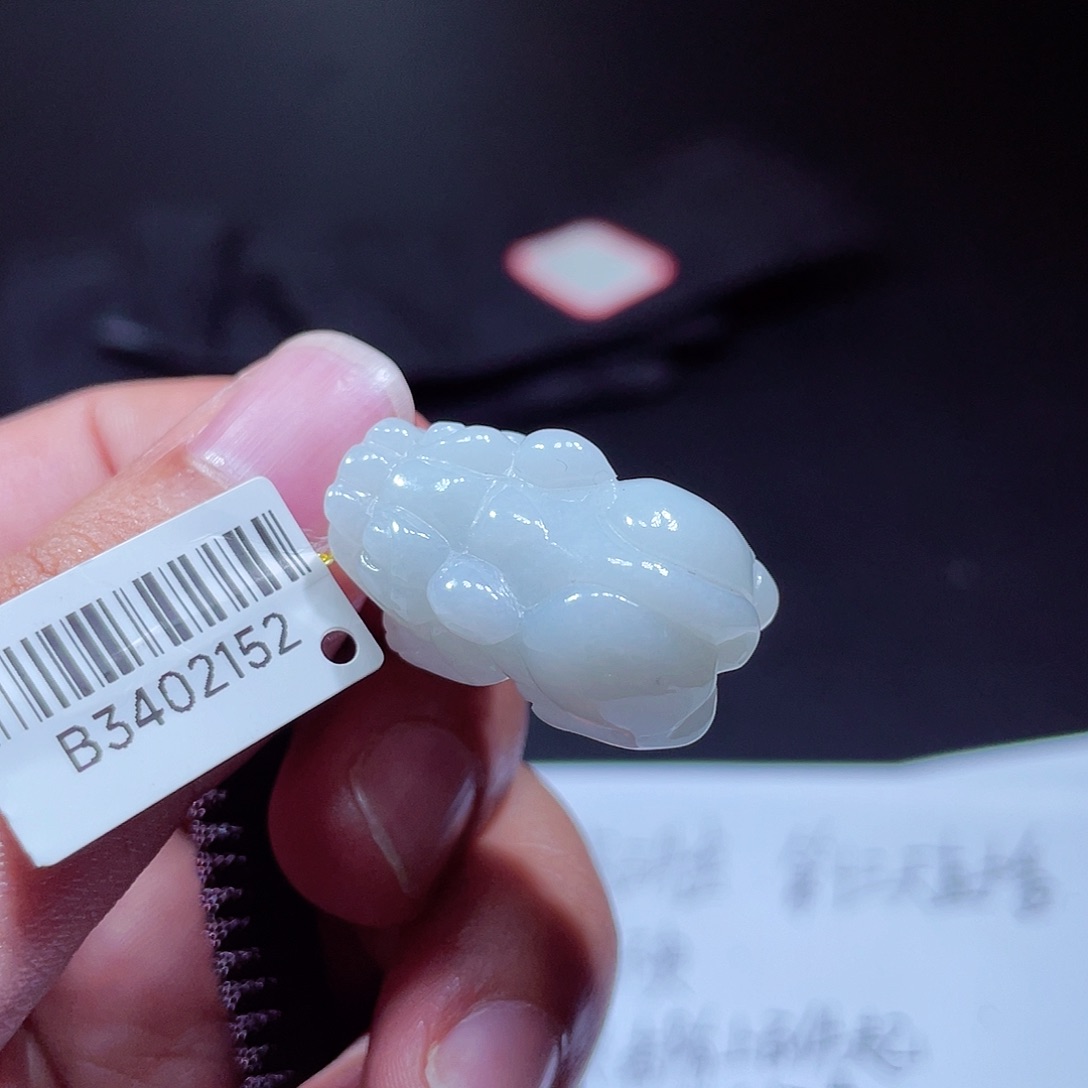 坚***人翡翠未镶嵌颈饰翡翠