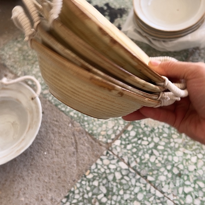 陶默认瑕疵商品粗陶麻绳6