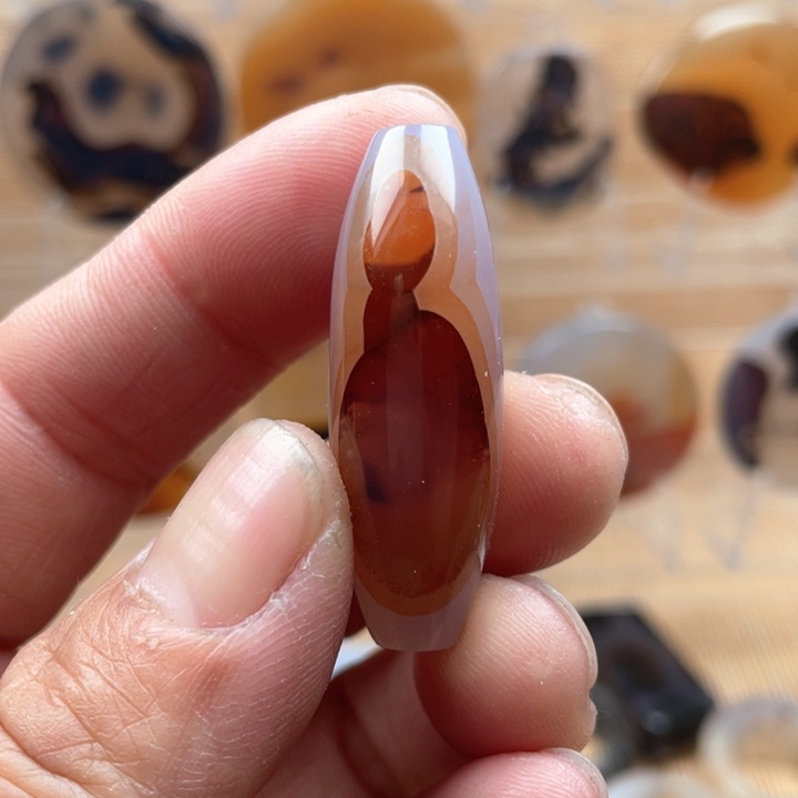 玛瑙/玉髓吊坠未镶嵌