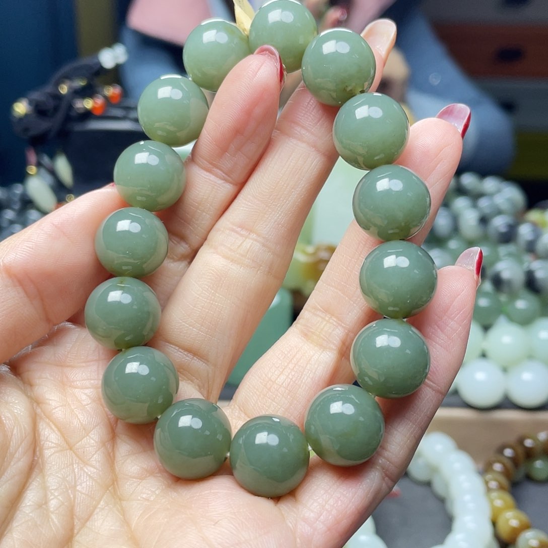 和田玉手链未镶嵌