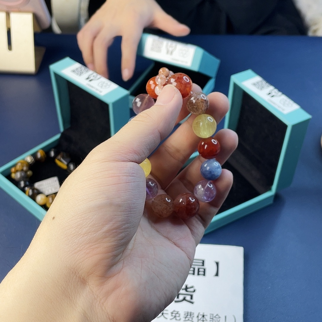 手链水晶银S925镶嵌