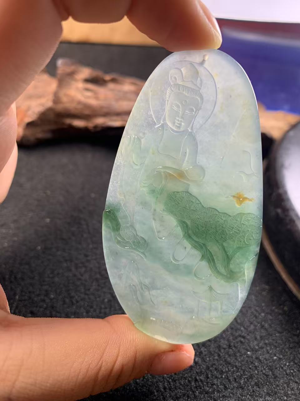 【玉良缘】天然A货翡翠挂件