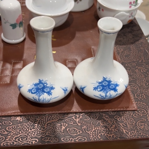 醴陵高温瓷釉下俩个