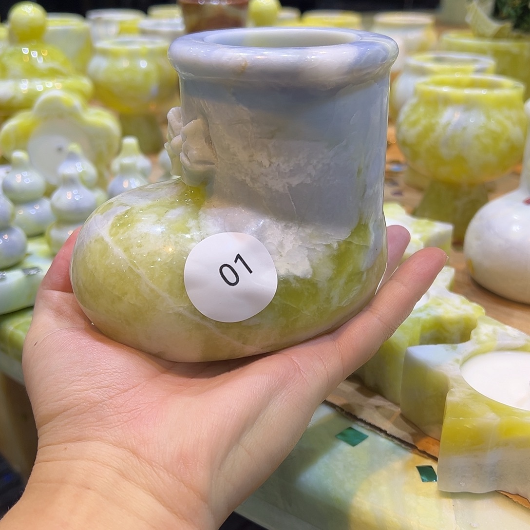 石材爱尔兰绿靴子01