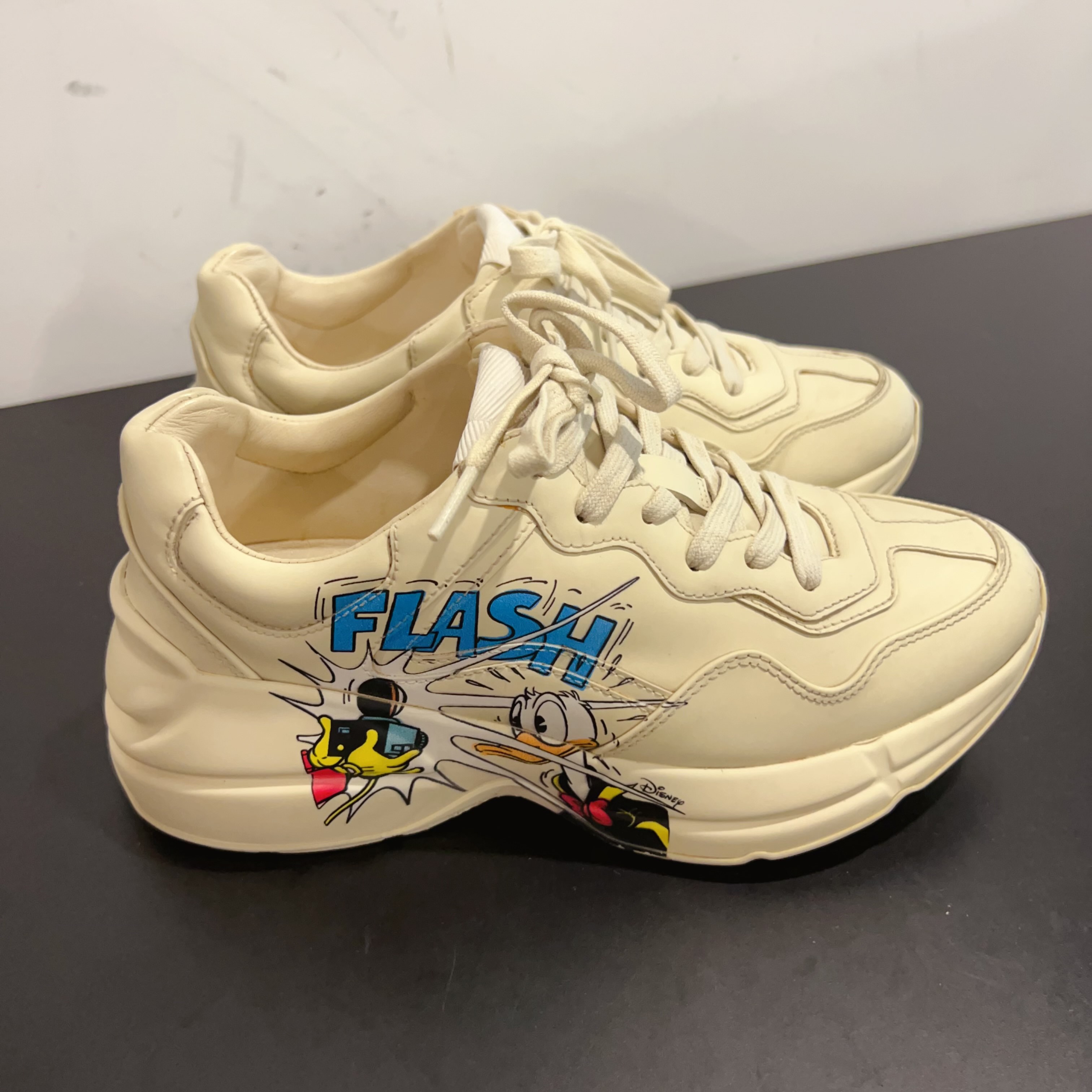 99新 GUCCI/古驰 安洁利严选成色看直播老爹鞋 尺码36/GSH1162 