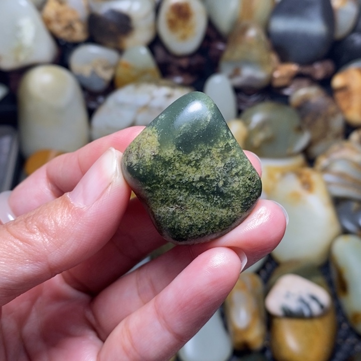 和田玉（青玉）3未镶嵌