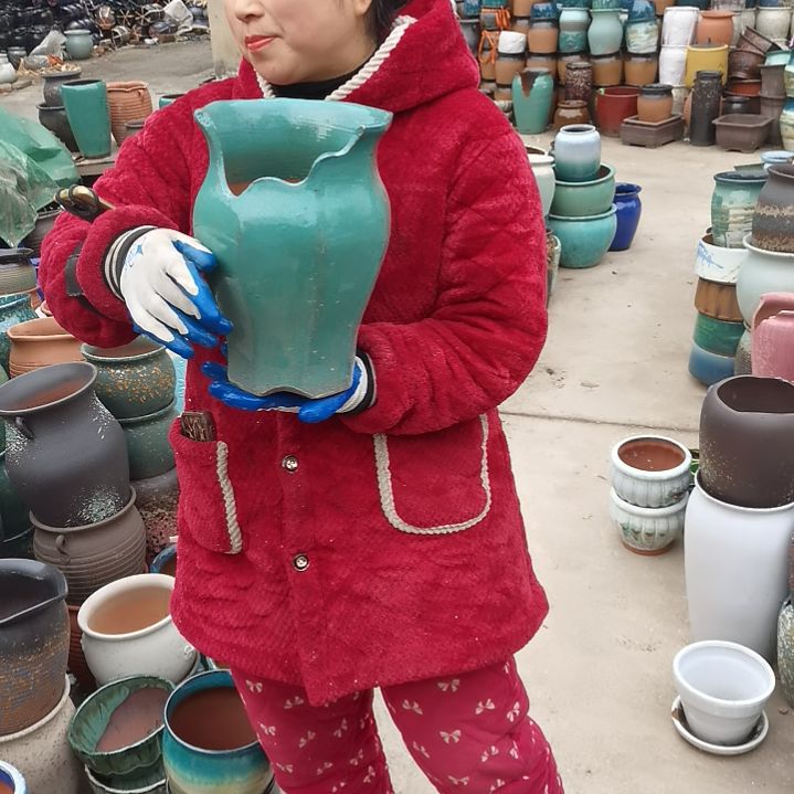 红陶口19高27瑕疵