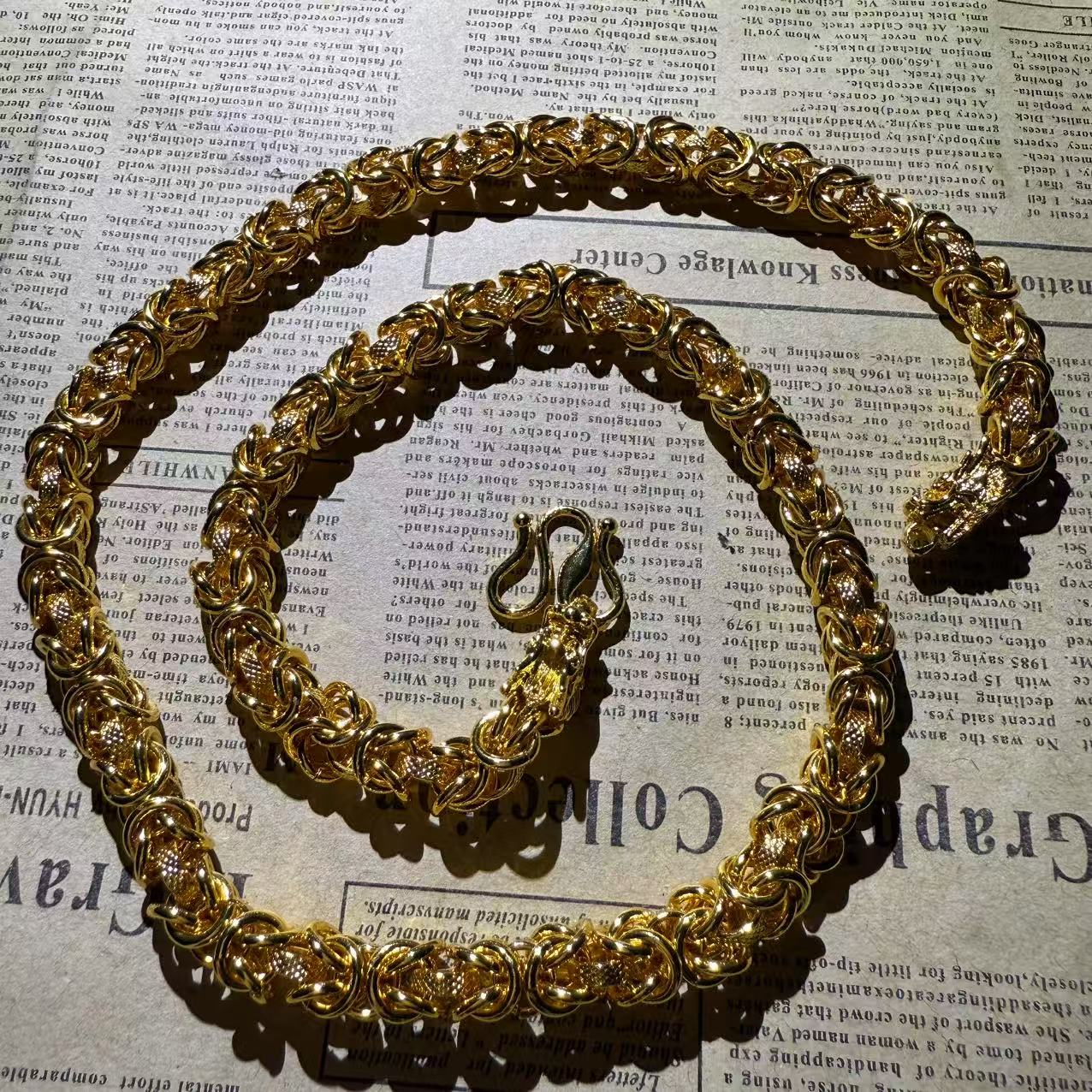 DYJC337 黄色项链