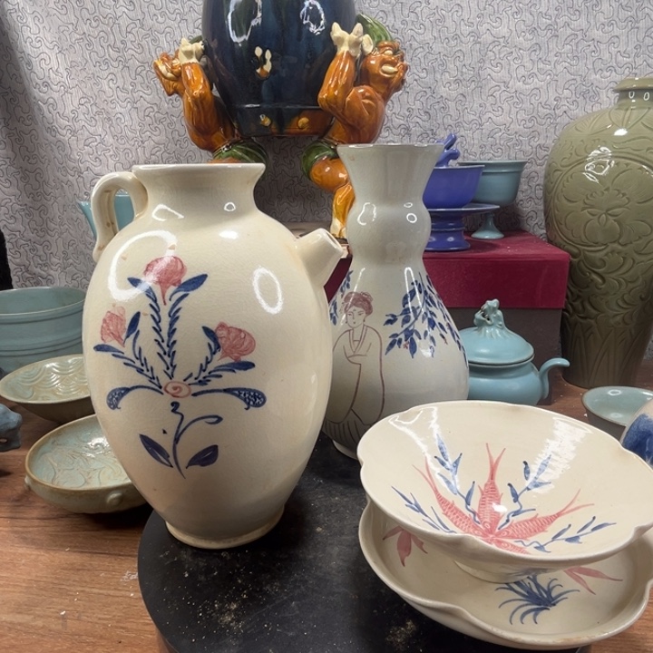 王***松瓷器瓷器瓷器瓷器四件