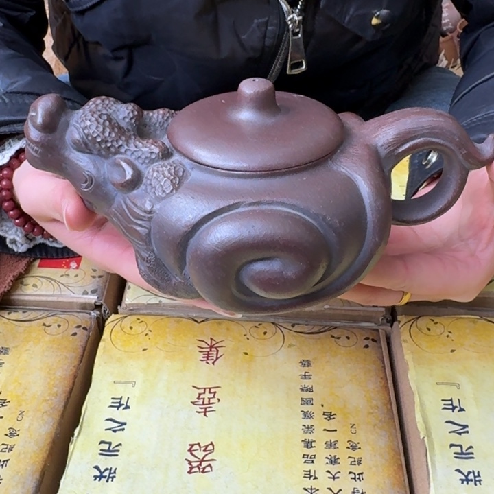 宜兴紫砂壶，现场开炸！