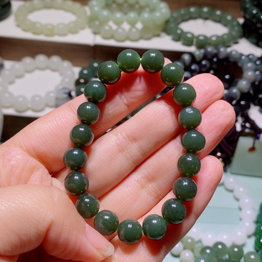 和田玉手链未镶嵌