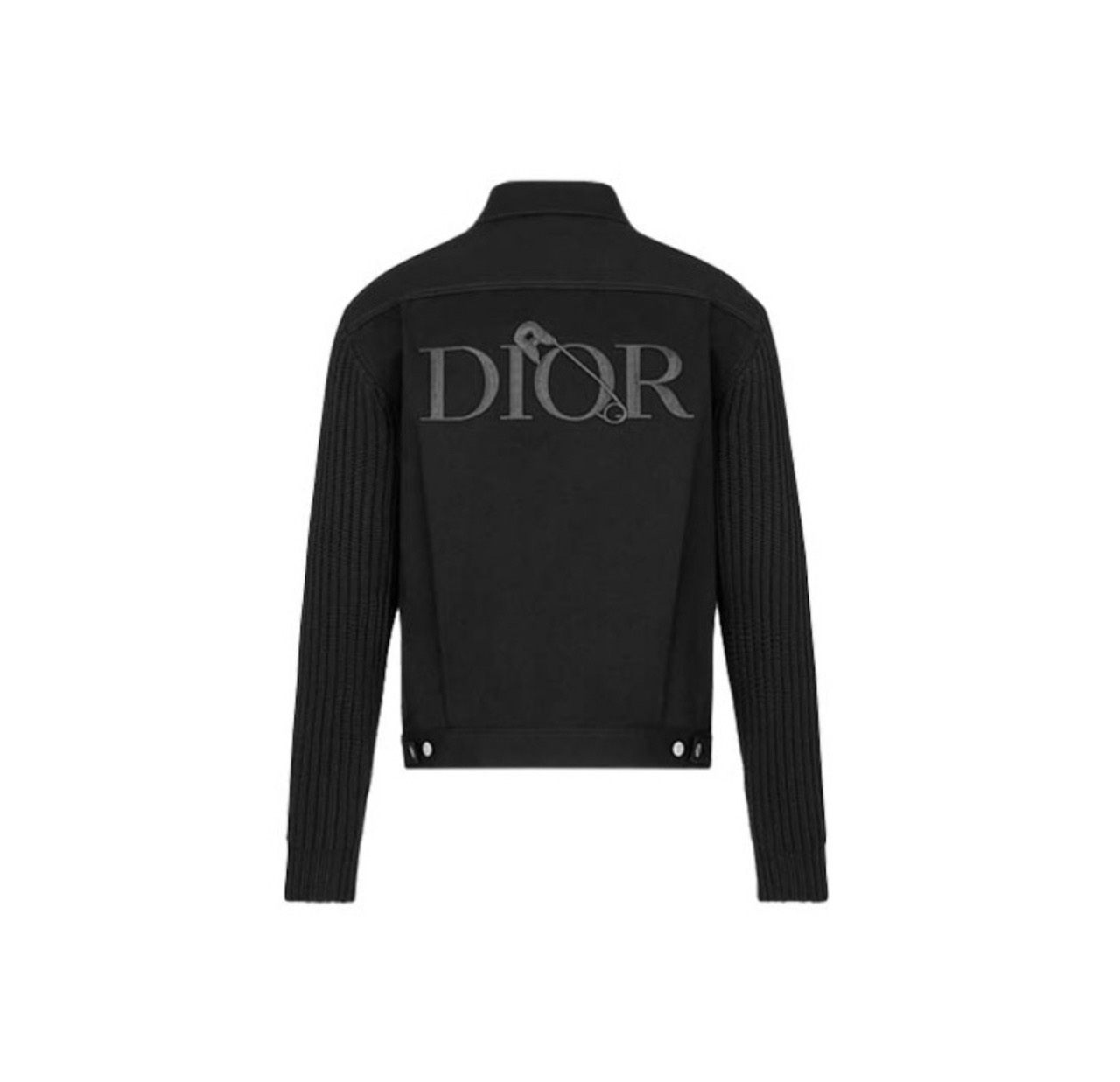 Dior迪奥 新款 And Judy Blame 别针刺绣logo牛仔夹克外套 52码
