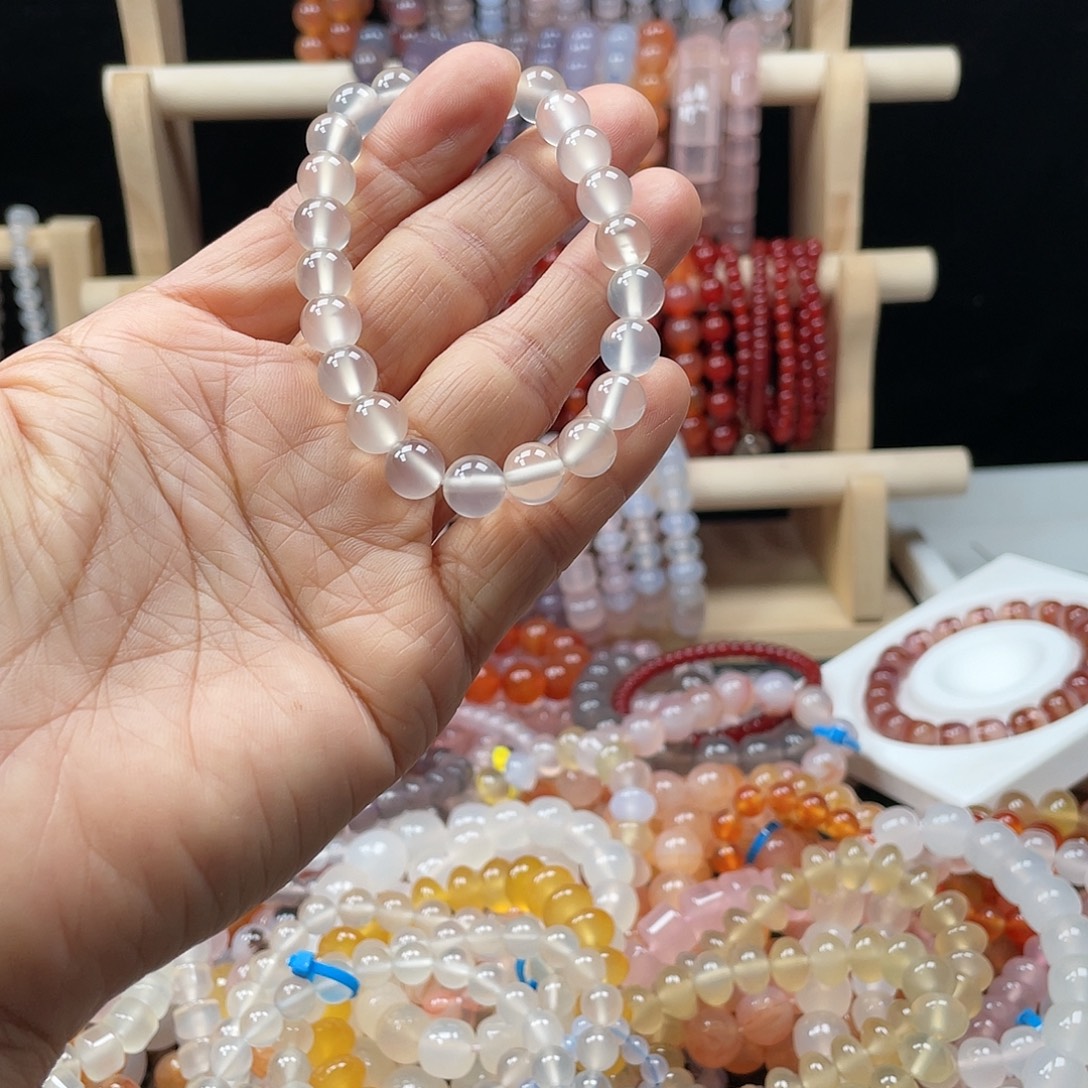 提***·玛瑙/玉髓合金手链