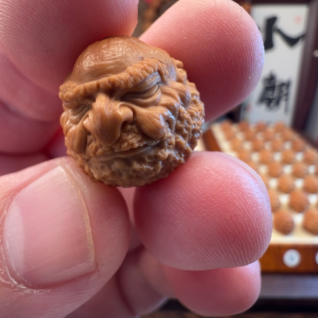 卷***卷吊坠核桃1.8+达摩头