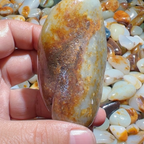 和田玉（糖玉）手链未镶嵌11