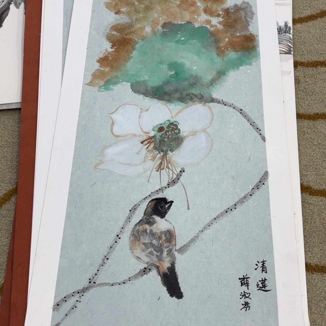 国画33-66卡纸作品艺