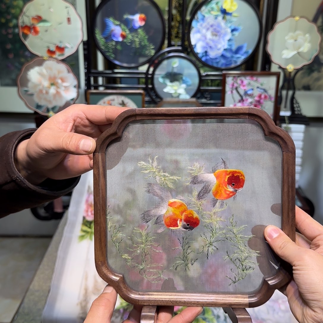 刺绣刺绣工艺精湛