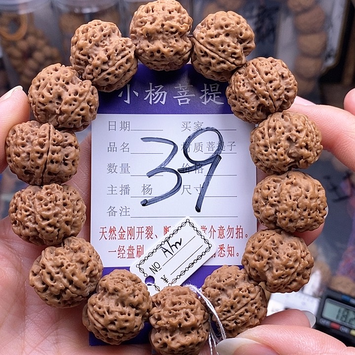 金刚菩提手串22铁骨梅花