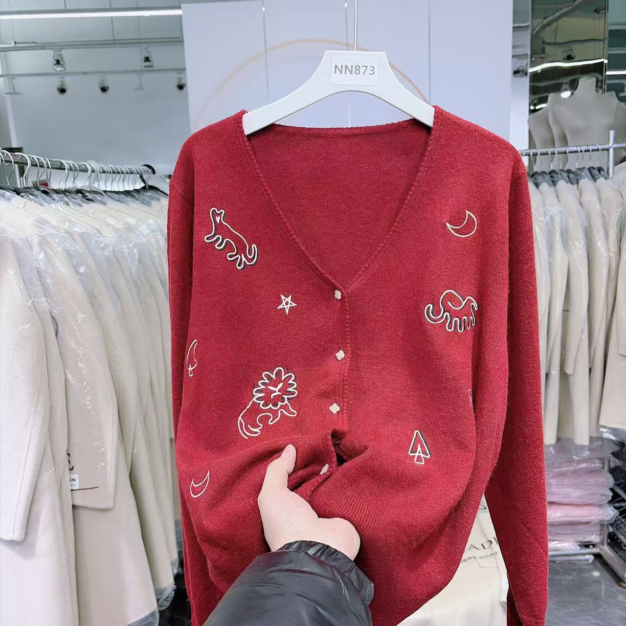 【濮院•高端毛衣】NN873-新款品质代工时尚设计感毛衣