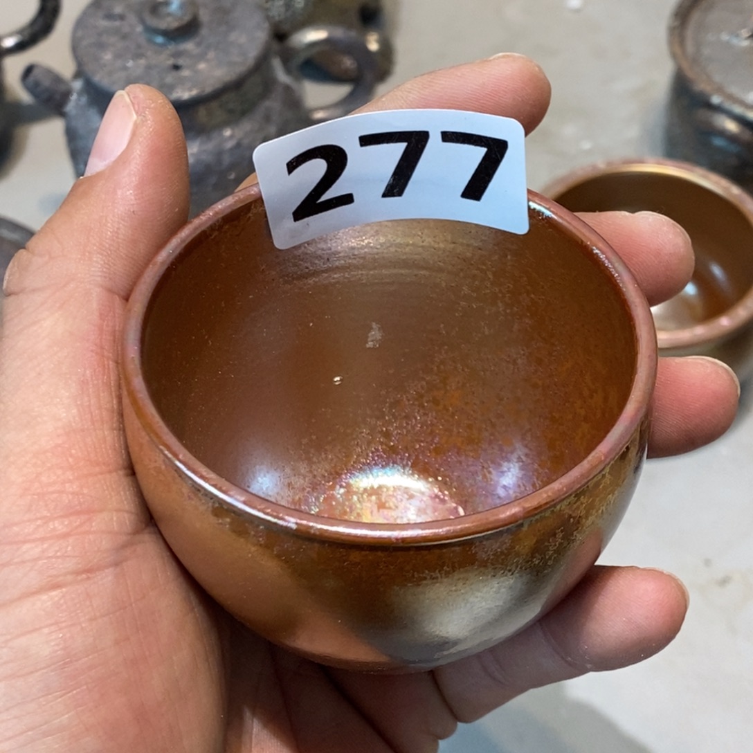 柴烧茶具陶瓷杯子