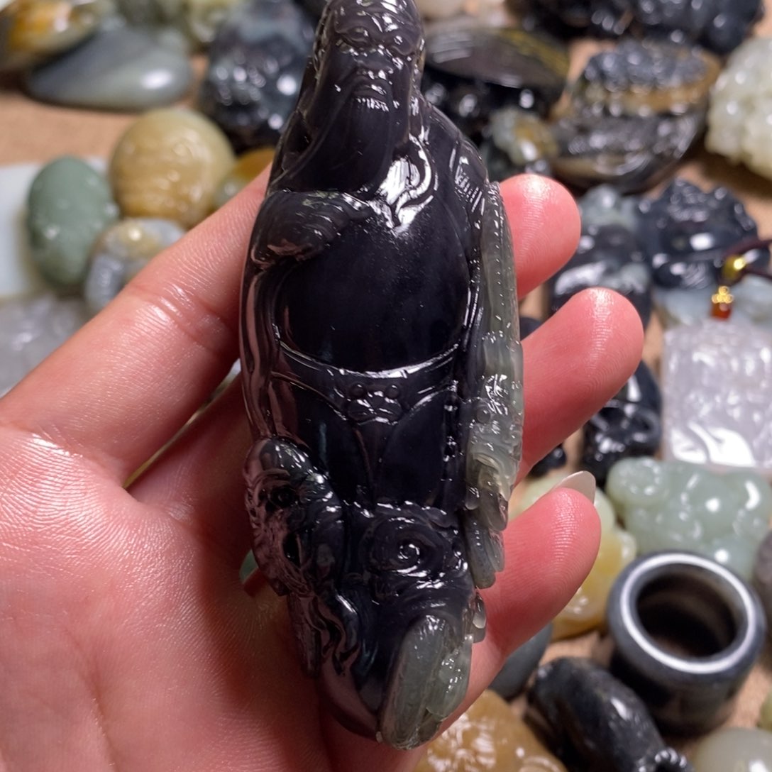 【闪购商品】和田玉挂件未镶嵌浅*