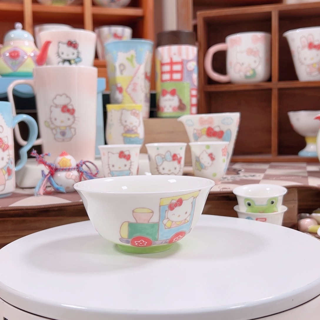 可爱手作陶瓷高温