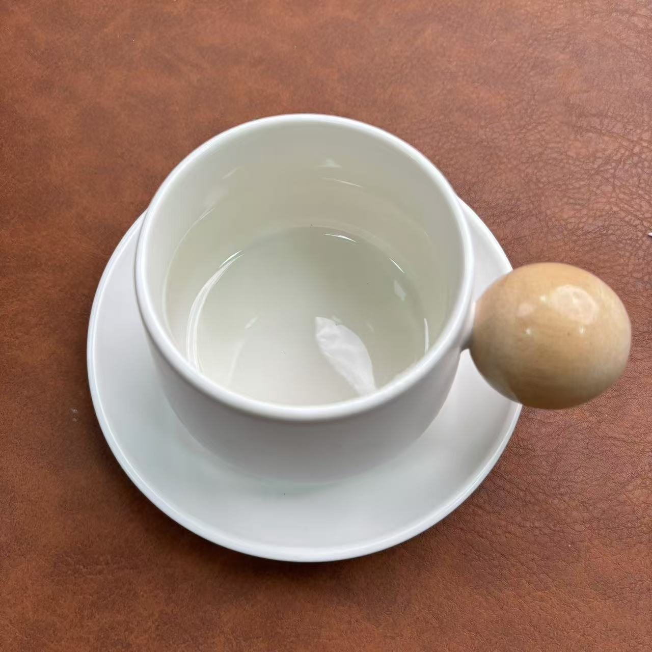 萌萌哒咖啡杯白色