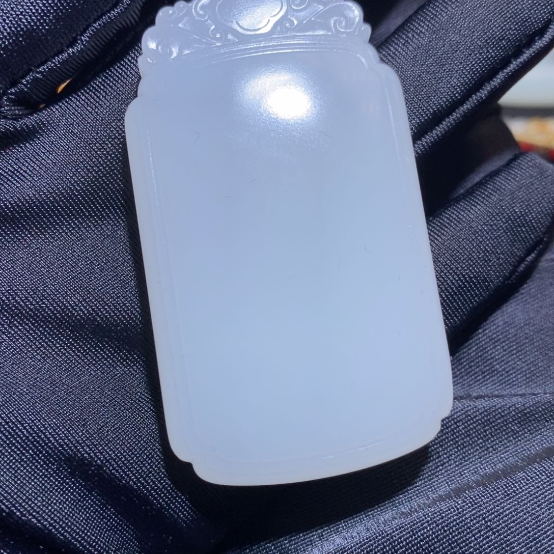 和田玉未镶嵌吊坠(不含链)海****大