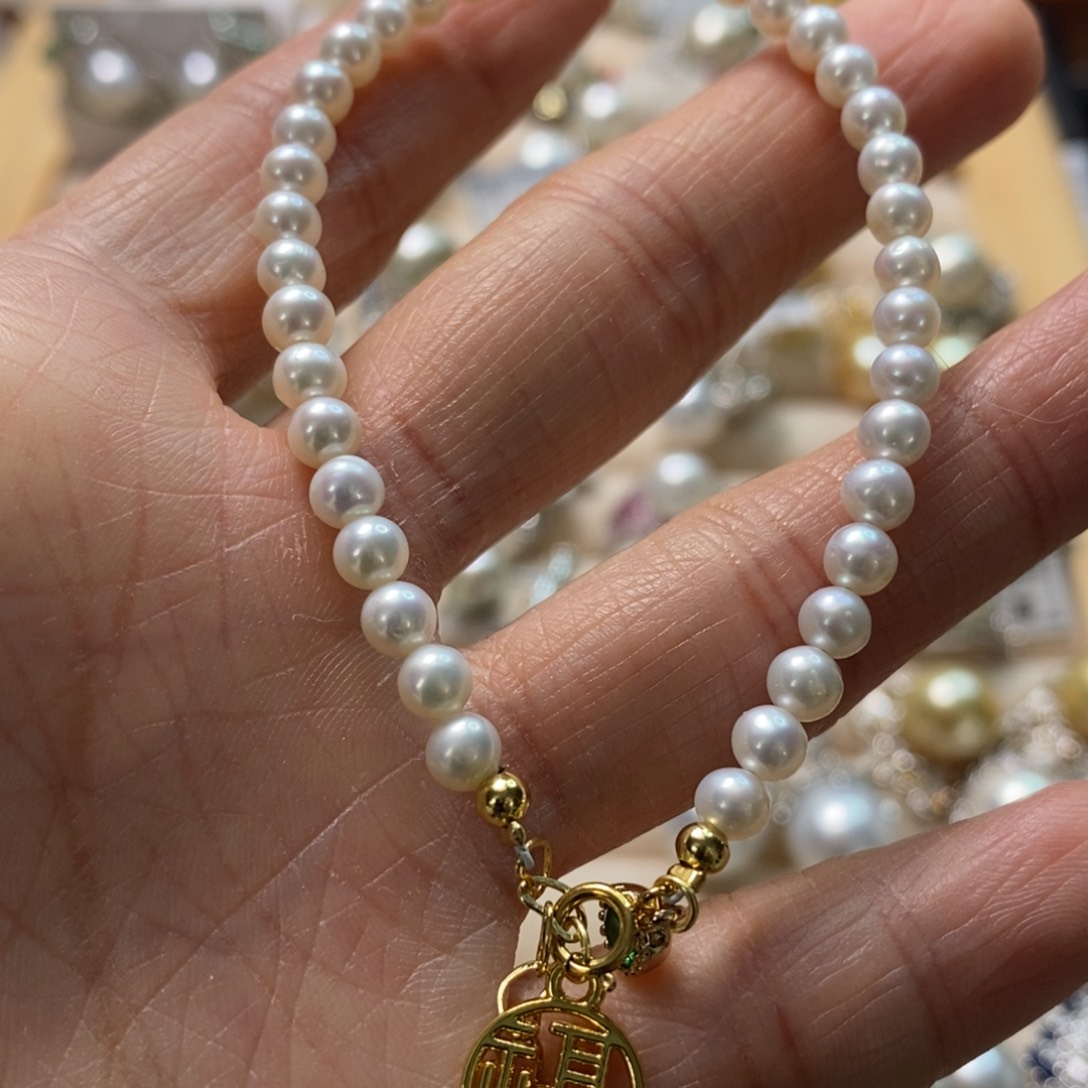 淡水珍珠手绳未镶嵌