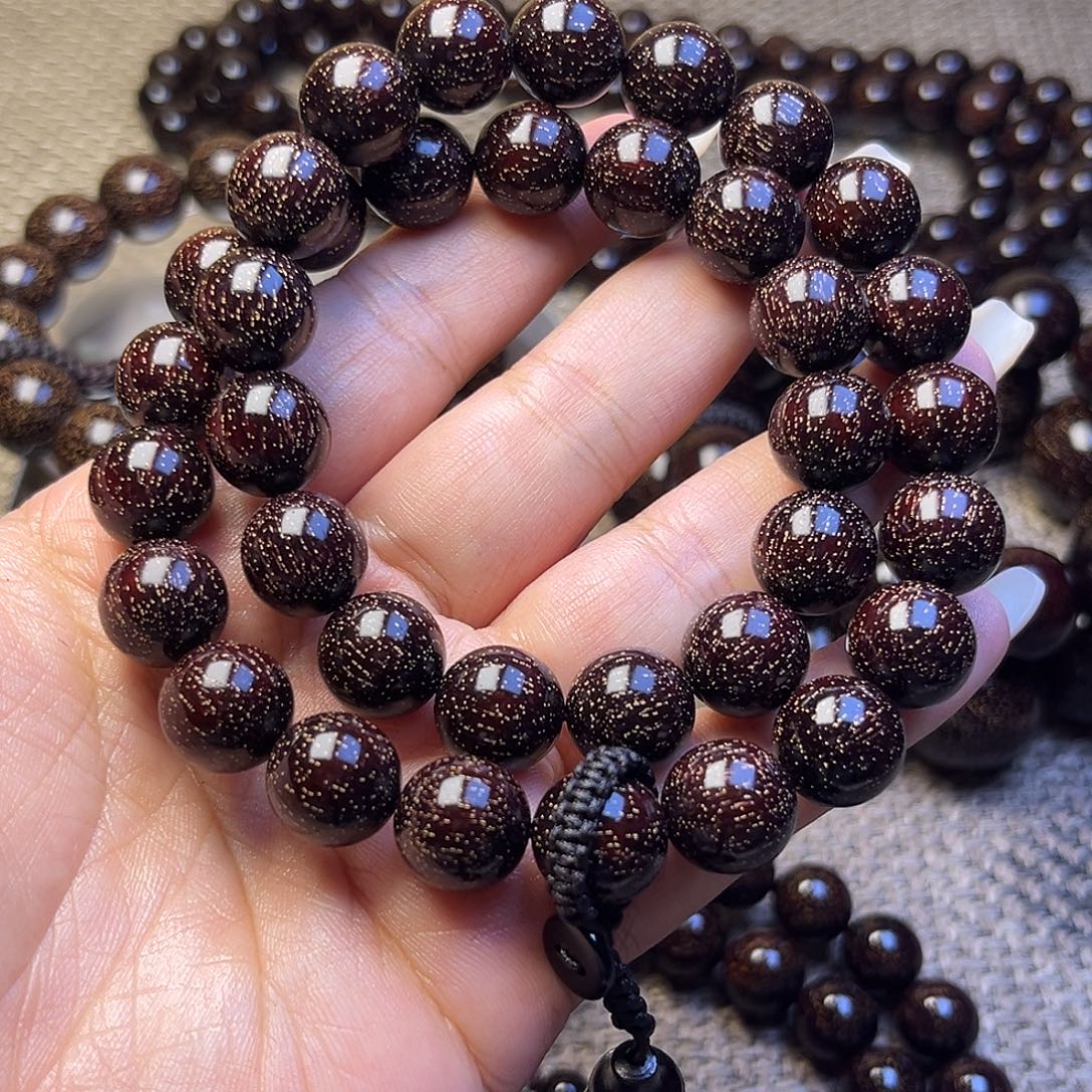 檀香紫檀（小叶紫檀）1.2 36颗爆星