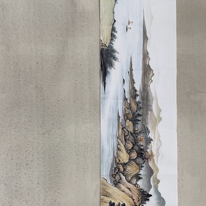 国画国画作品集的故事