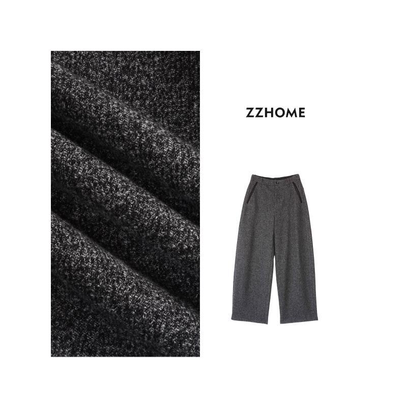 ZOZO HOME ｜松弛时髦精暖雾线条撞色空气裤q172313p