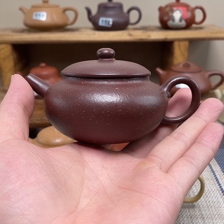 羽***A茶壶紫砂原矿手工紫砂壶