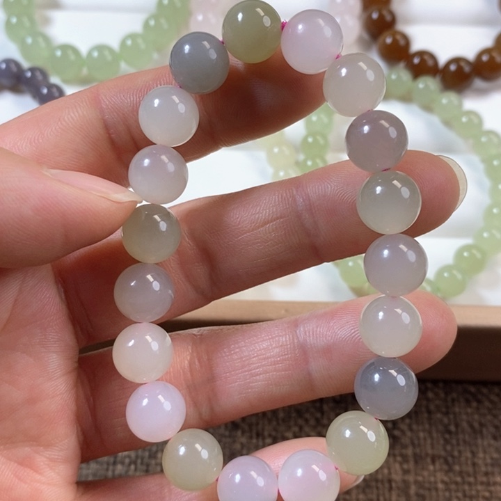 和田玉手串未镶嵌