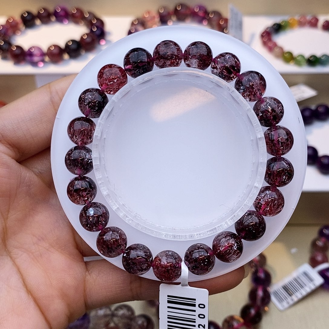 未镶嵌手链水晶毒液超七9+