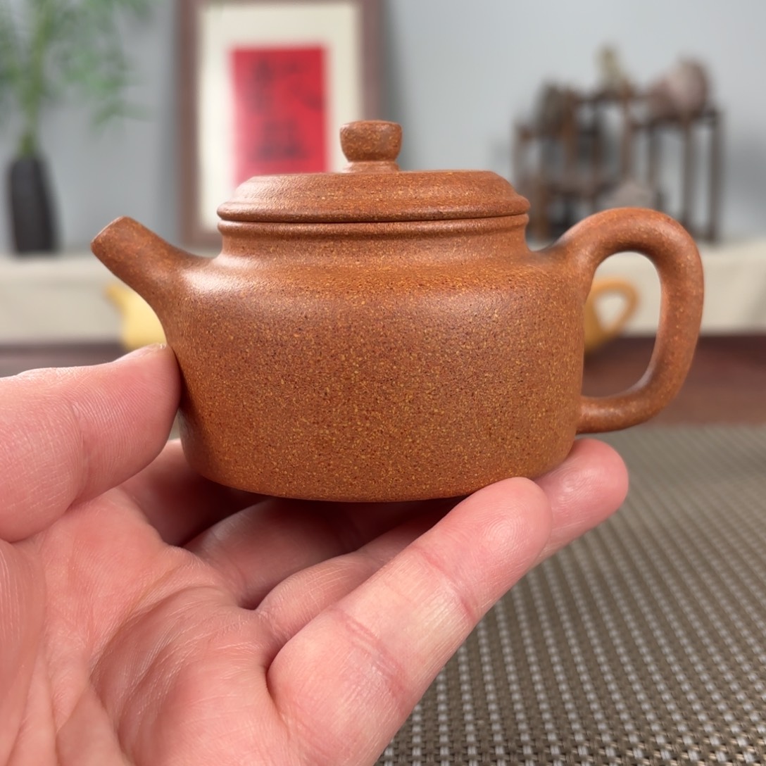 紫砂茶壶黄龙山原矿紫砂壶