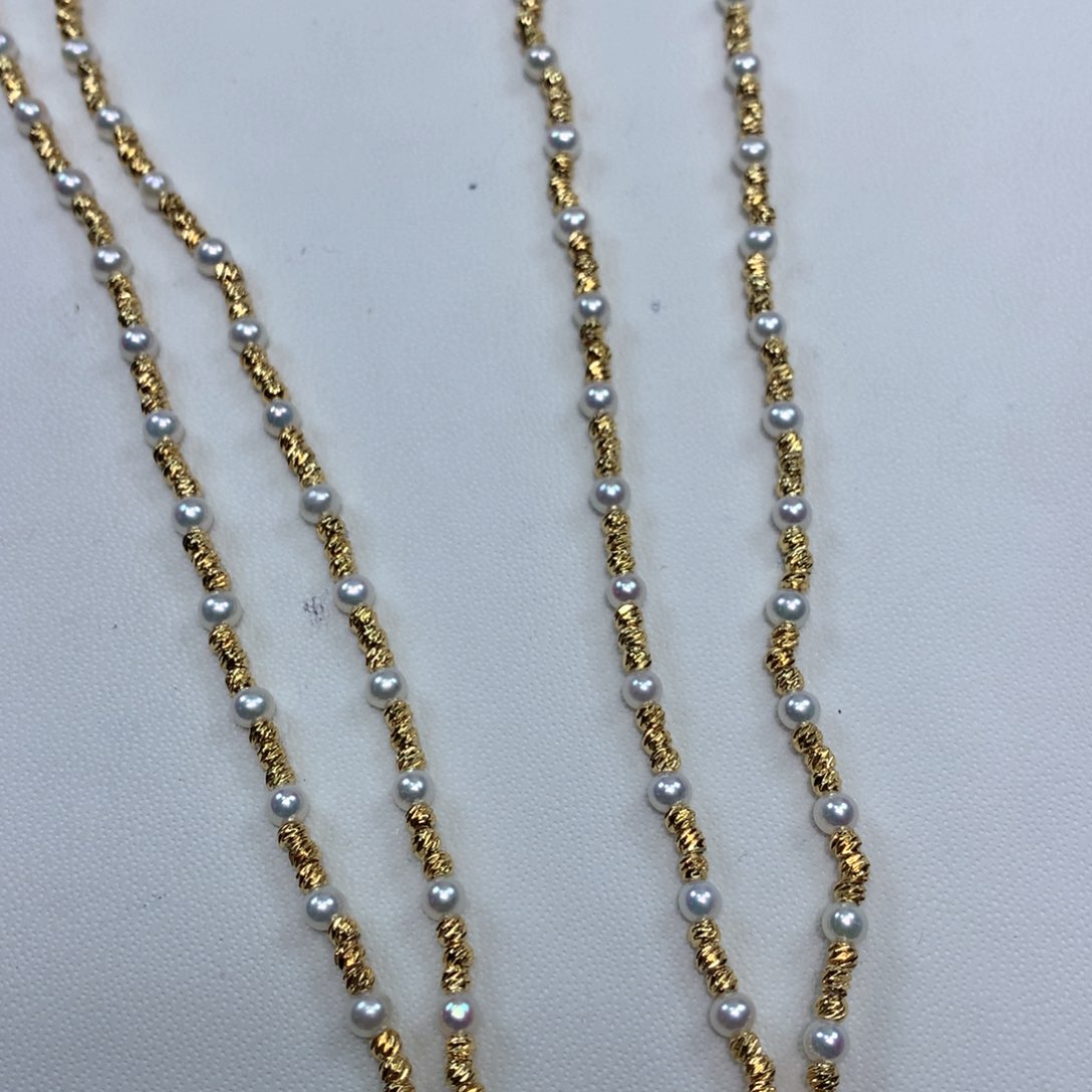 淡水珍珠项链未镶嵌