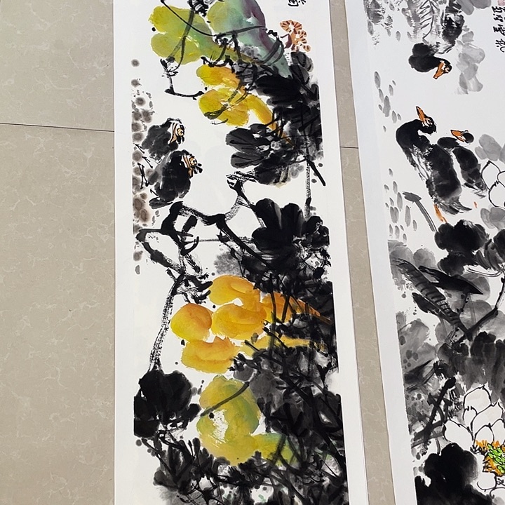 国画张圣敏先生纯手绘作品