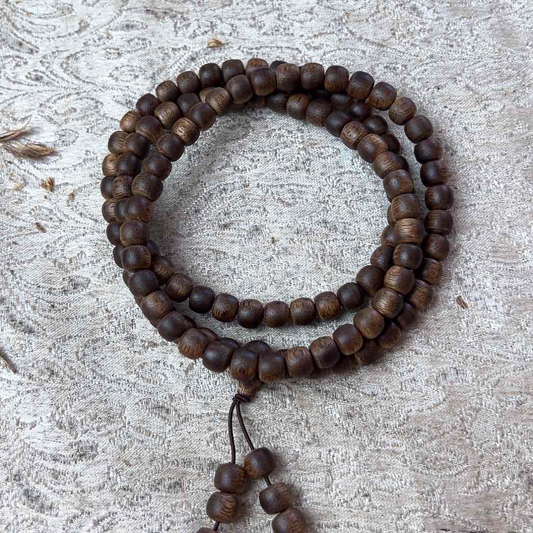 沉香手串07鼓珠多圈多样性发一沉香手串