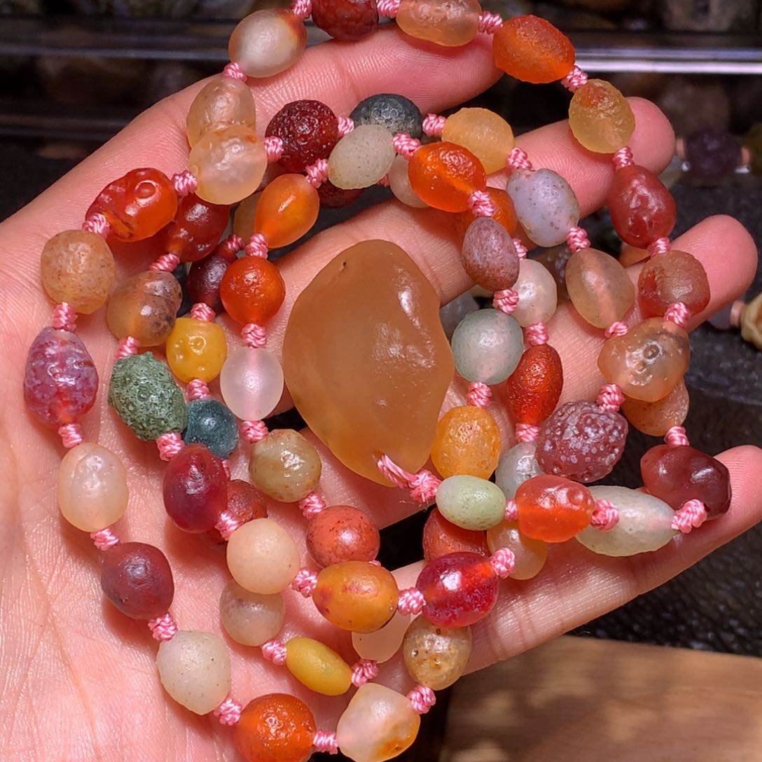 未镶嵌玛瑙/玉髓珠宝半成品