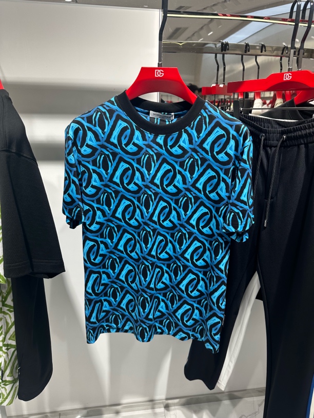 DG迪噶雅25新品春夏轻奢男士短袖T恤120