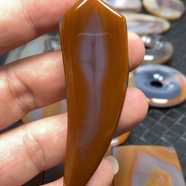 玛瑙/玉髓未镶嵌颈饰