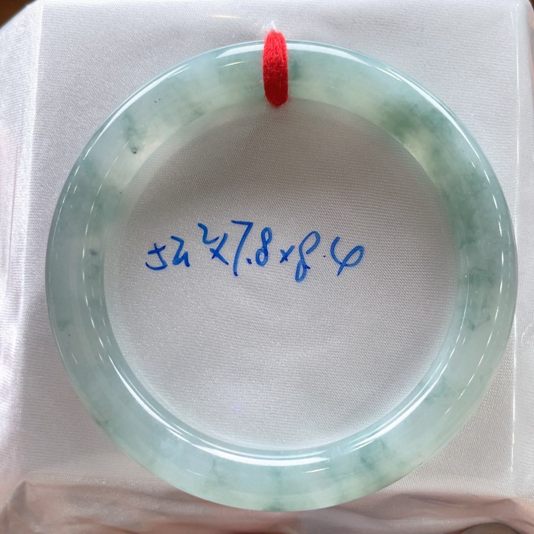 翡翠未镶嵌手镯11号