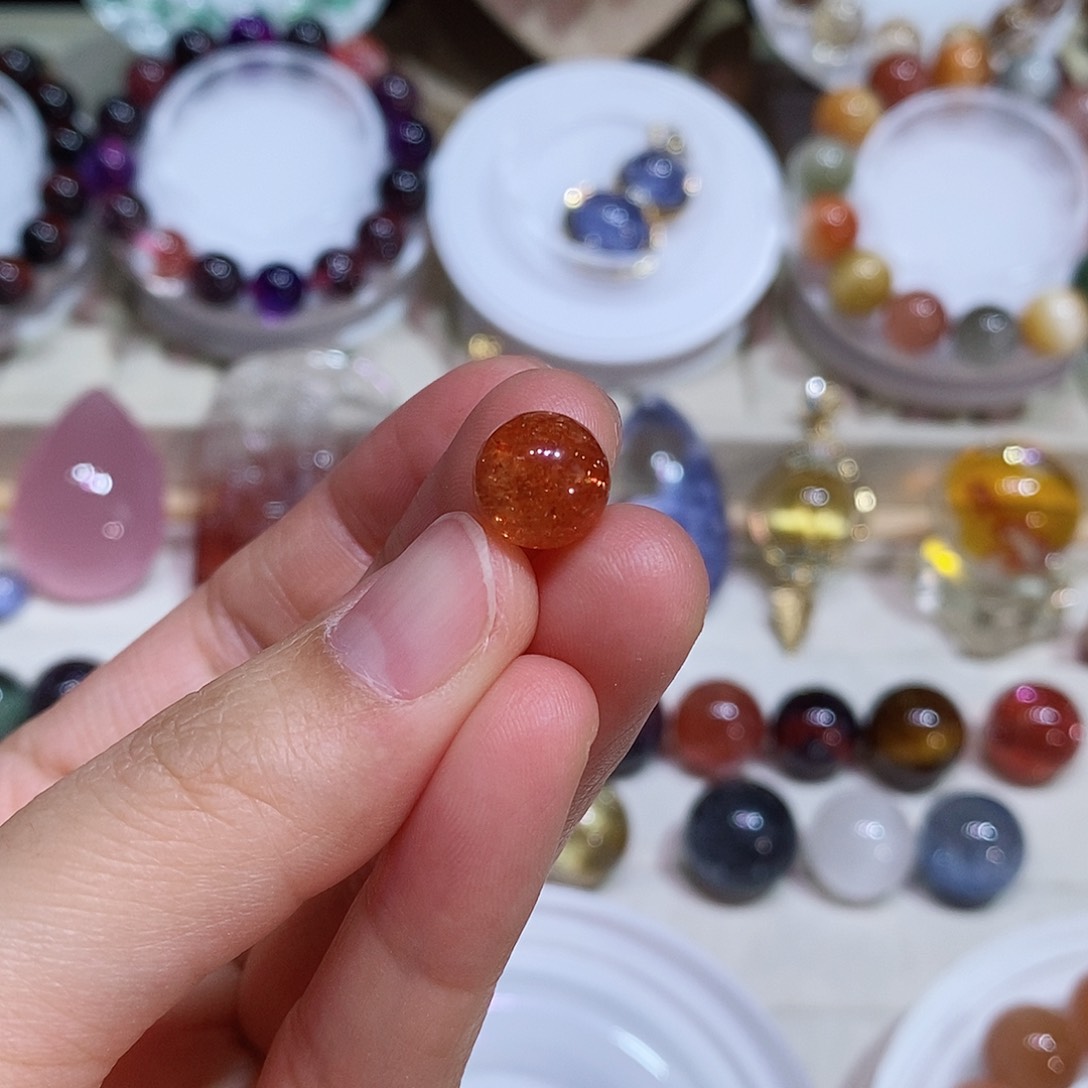 月光石金太阳单珠未镶嵌系*